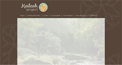 Desktop Screenshot of kailashproject.org